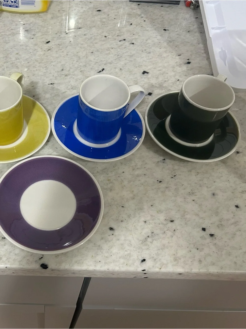 Vintage Mancioli Italy C.173 tea cup set